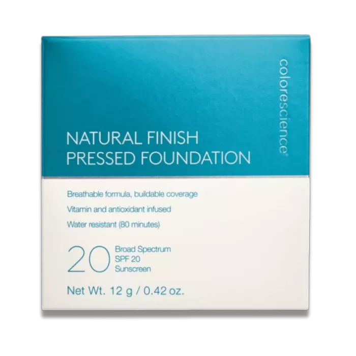 Пресована пудра SPF 20 - Colorescience Natural Finish Pressed Foundation
