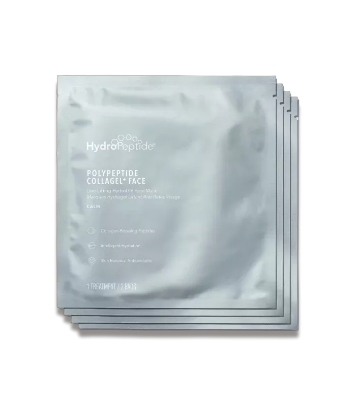 Гідрогелева маска проти зморшок HydroPeptide Polypeptide Collagel Mask for Face 4 Pack