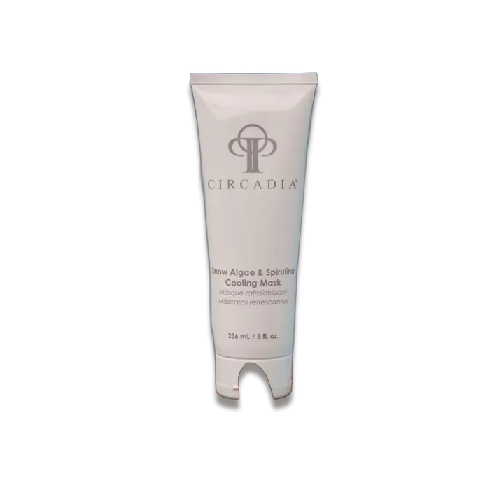 Охолоджуюча маска для обличчя з водоростей - Circadia Snow Algae and Spirulina Cooling Mask