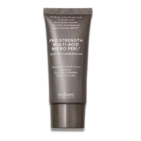 Мультикислотний пілінг для обличчя - Melume Pro Strength Multi-Acid Micro Peel³