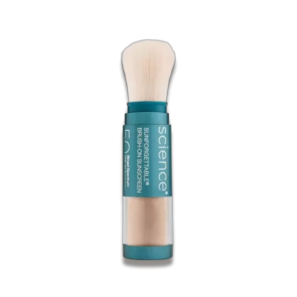 Сонцезахисна пудра з щіткою SPF 50 - Colorescience Sunforgettable® Total Protection™  Brush-On Shield SPF 50