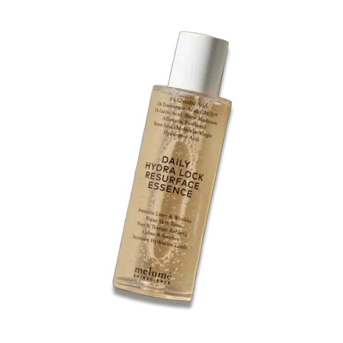 Зволожувальна есенція з кислотами - Melume Daily Hydra Lock Resurfacing Essence