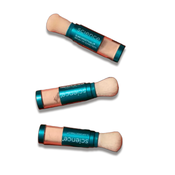 Сонцезахисна пудра з щіткою SPF 50 - Colorescience Sunforgettable® Total Protection™  Brush-On Shield SPF 50
