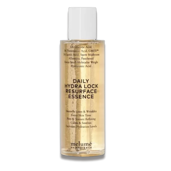 Зволожувальна есенція з кислотами - Melume Daily Hydra Lock Resurfacing Essence